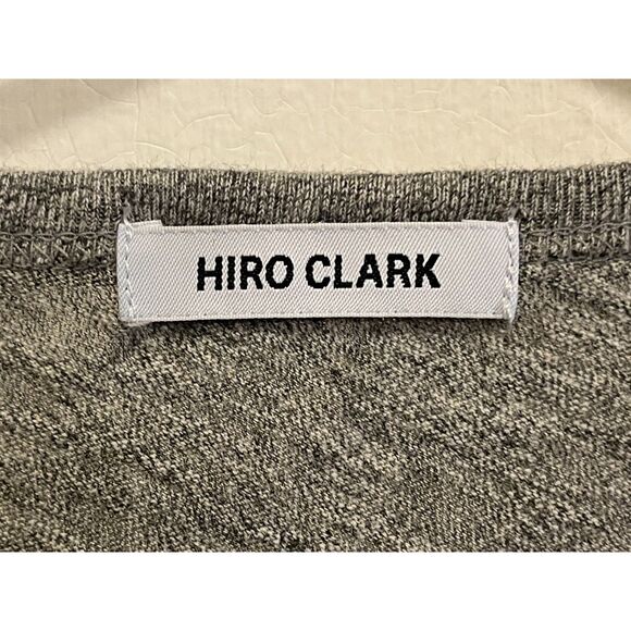 HIRO CLARK Gray Mint Condition T Shirt Tee Top  Mens Size Medium - Picture 4 of 8
